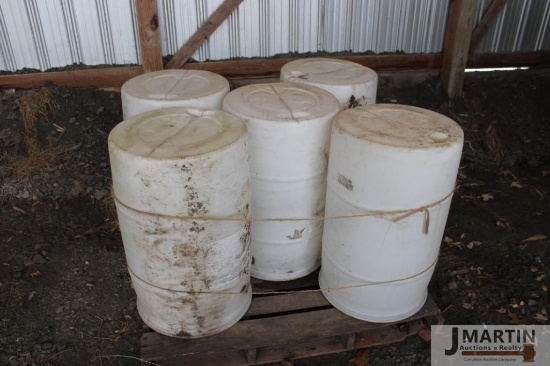 5-55gal Barrels