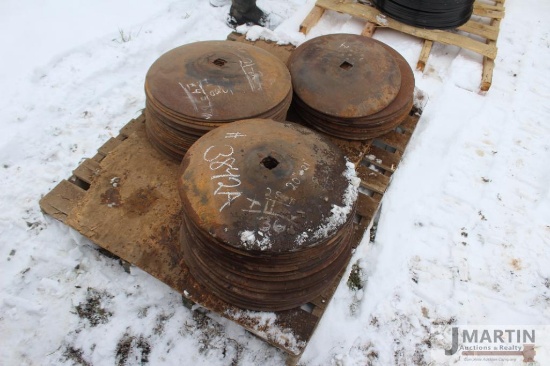 Lot of used 21'' discs