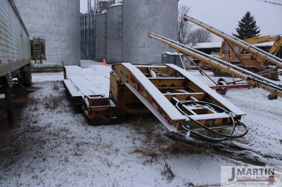 1988 Eager Beaver 35GSL 30? 35 ton lowboy trailer