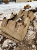 3- Kinze dry fertilizer boxes