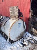 1000 gallon Fuel tank w/ Fillrite 35 GPM 110v pump