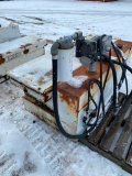 105 Gallon L Shaped Fuel Tank & toolbox