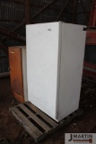 GE antique refrigerator & woods upright freezer