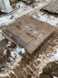 2- 4?x4? 3/16 steel plates & 2- 4x4 3/8 steel plates