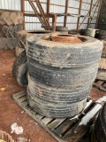4-Gladiator 11R24.5 tires