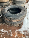 2-Michilin 11R22.5 tires