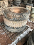 3- Kumho 10.00-20 tires