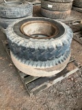 2-Advance 10.00-20 tires
