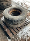 2-Continental 11R22.5 tires