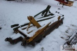 Lot of used disc hitches