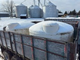 2- 1000 gallon tanks
