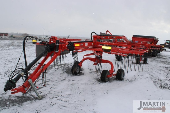 2023 Kuhn GA9032 twin rotary rake