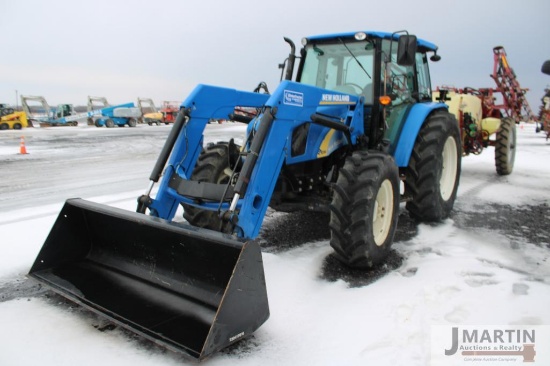 NH T5050 tractor w/ quick att loader