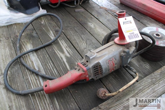 Milwaukee corded grinder