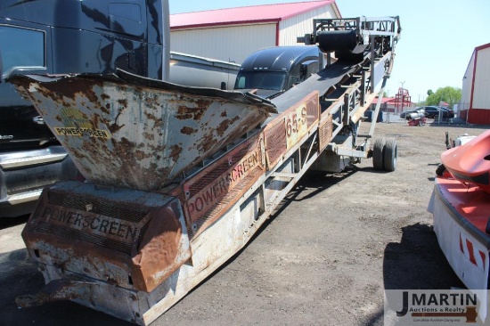Powerscreen 65-S 65' stacker conveyor