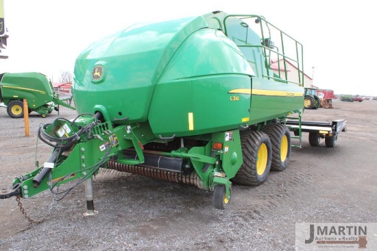 2021 JD L341 large square baler