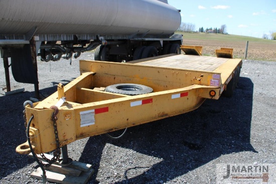 1987 Eager Beaver 17' tag along trailer