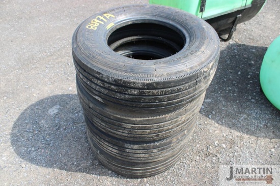 4-Trail Master ST225/75R15 trailer tires