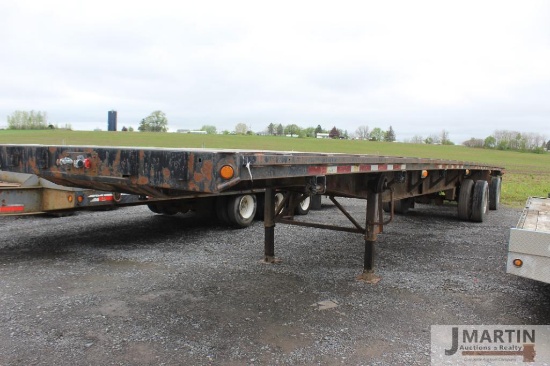 2000 Fontaine 48' flat deck trailer