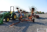 Befco 9 wheel hay rake