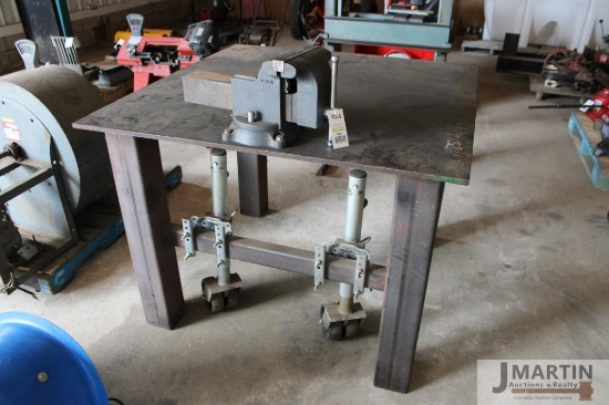 48''x48'' HD Steel table
