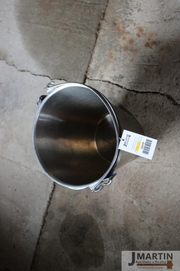 2- Stainless steel pails