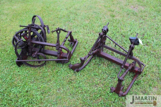 Skid mount cultivator