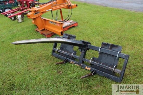 Skid mount 48'' bale spear