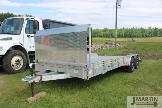 2016 Car Hauler Aluminator 720ACT 18x7 trailer