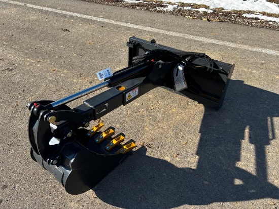 Landhonor skid steer backhoe