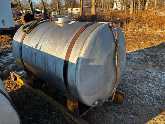 500Gal Stainless Steel saddle tank