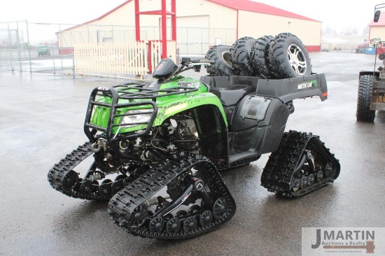 Arctic Cat 700 track four wheeler
