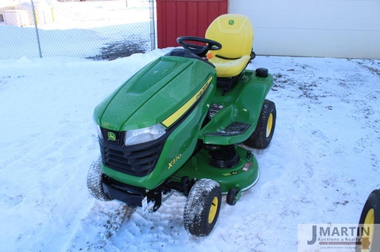 2025 JD X370 riding mower