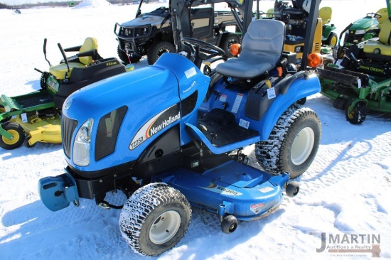 NH TZ25DA compact tractor