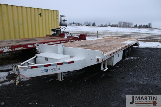 2025 BWise 19' deck over trailer