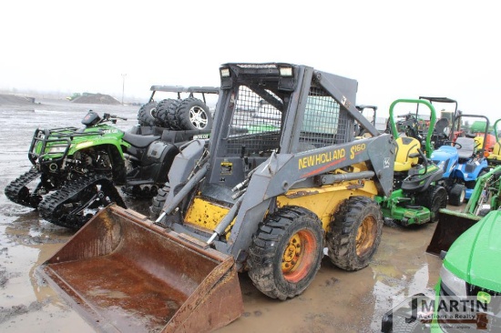 NH S160 skid loader