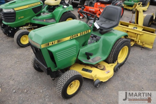 JD 212 riding mower