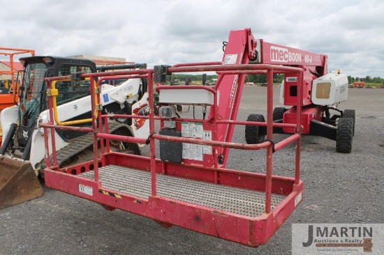 2017 Mec 60DJ telescopic boom lift