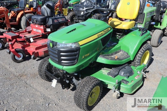 2024 JD X758 riding mower