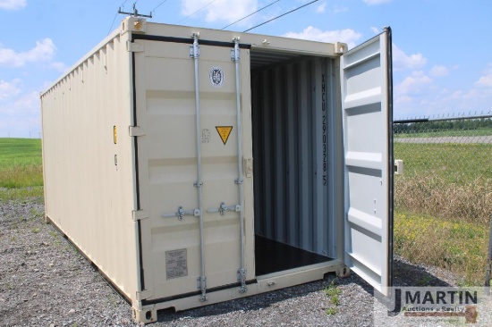 20' Unused storage container