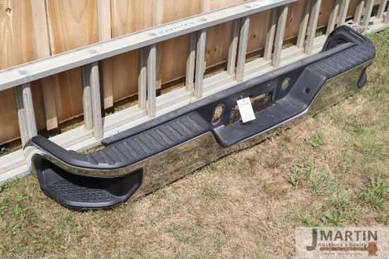 2021 Chevy Silverado rear bumper