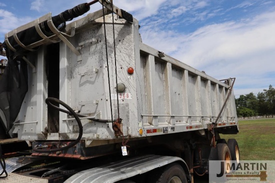 1980 Pullman Trailmobile 28' dump trailer