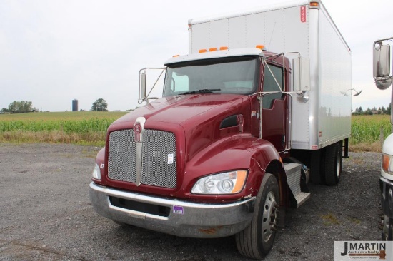 2021 Kenworth T370 box truck