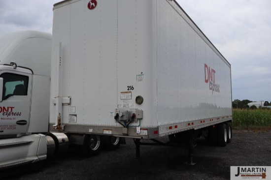 2021 Great Dane 32' dry van trailer