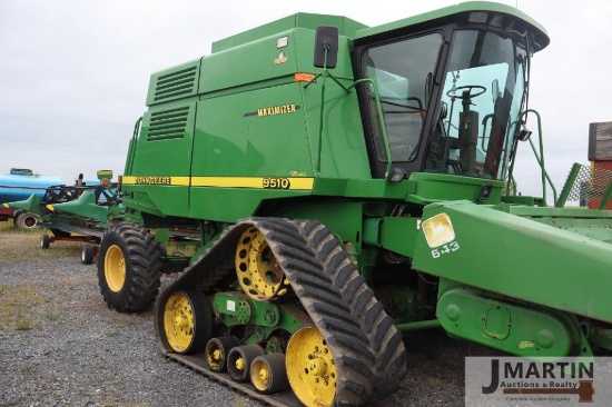 JD 9510 Maximizer combine