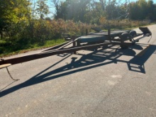 Pull type sprayer trailer