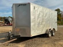 Homesteader 16'x7' enclosed trailer
