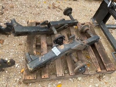 Set of walking tandem frames