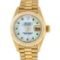 Rolex 18KT Gold President Emerald Ladies Watch