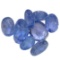 12.07 ctw Oval Mixed Tanzanite Parcel